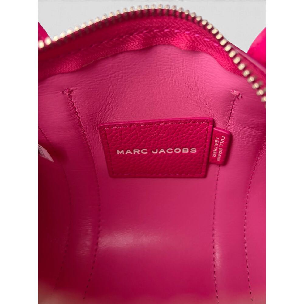 MARC JACOBS The Duffle Mini Leather Bag โ Hot Pink - Picture 8 of 11